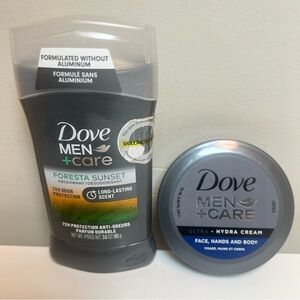 Dove Men+Care Foresta Sunset Deodorant and Dove Ultra Hydra Cream Set